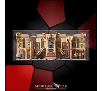 TECA IN PLEXIGLASS ACRILICO-SHOWCASE-TECA PER SET LEGO®76478 BOOK NOOK:UFFICIO D