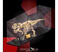 TECA IN PLEXIGLASS ACRILICO-SHOWCASE-TECA PER SET LEGO® 76968-FOSSILI DI DINOSA