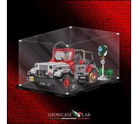 TECA IN PLEXIGLASS ACRILICO-SHOWCASE-TECA PER SET LEGO® 77984 - Jurassic Park J