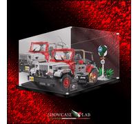 TECA IN PLEXIGLASS ACRILICO-SHOWCASE-TECA PER SET LEGO® 77984 - Jurassic Park Je