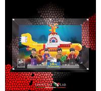 TECA IN PLEXIGLASS ACRILICO-SHOWCASE-TECAPER SET LEGO® 21306-YELLOW SUBMARINE-