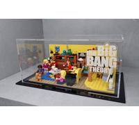 ✅TECA LEGO BIG BANG THEORY SET 21302 TECA IN PLEXIGLASS AD INCASTRO 3mm con LOGO