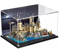 Teca per 76419 Castello e Parco di Hogwarts, A Prova di Polvere Vetrina in Acrilico Acrylic Display Case ( Non Incluso Modello )