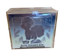 teca per etb pokemon set allenatore fuoriclasse acrilyc case in plexiglass clear