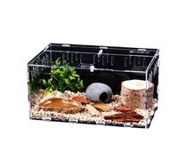 teca per tartarughe di terra,terrario per rettili,terrario per tartarughe di terra,casa tartarughe di terra,Robusto e durevole, adatto a una varietà di animali, come ragni, gechi, serpenti, ecc.