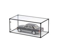 Teca Plexiglass Custodia Protettiva in Acrilico con Cornice in Lega 4 Lati, Vetrina Trasparente per Action Figures Porta e Serratura, 30 35 40 45 50 55 60 cm(35x25x30 cm/14x10x12 in)