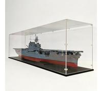 teca plexiglass Scatola Espositiva Acrilico Extra Large, Espositore in Acrilico con Protezione UV Oggetti Da Collezione, Mobiletto Portaoggetti Autoassemblante(40x30x30cm/16x12x12in)