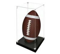 Teca Plexiglass Vetrina Trasparente in Acrilico Alta e Stretta per Bambole - Piccola, Media, Grande, Copertura Antipolvere per Figure, Collezionabili, Giocattoli(15x15xH25cm/6x6x10")