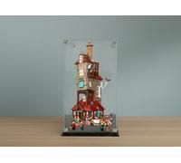 Teca vetrina figure set Lego 76437 La Tana Harry Potter plexiglass 3mm