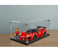 Teca vetrina figure set lego 77254 Ferrari SF90 XX Stradale plexiglass 3mm