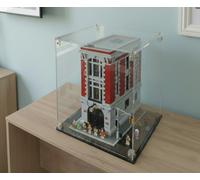 Teca vetrina figure set Lego ghostbusters 75827 firehouse case plexiglass 3mm
