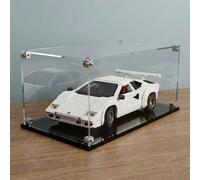 Teca vetrina set Lego 10337 Lamborghini Countach 5000 plexiglass 3mm
