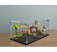 Teca vetrina set Lego 21331 Sonic the Hedgehog Green Hill Zone plexiglass 3mm