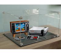Teca vetrina set Lego 71374 Nintendo Entertainment System NES plexiglass 3mm