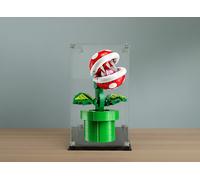 Teca vetrina set Lego 71426 Super Mario Pianta Piranha plexiglass 3mm