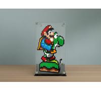 Teca vetrina set Lego 71438 Super Mario World Yoshi display case plexiglass 3mm