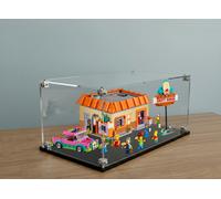 Teca vetrina set Lego Icons 10352 The Simpsons Krusty Burger plexiglass 3mm