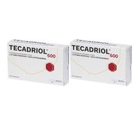 Tecadriol 600 Set da 2 2x20 g Compresse