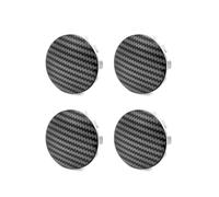TECART Copricerchi, 4 pezzi, adatti per BMW MINI Coope, coprimozzo universale, impermeabile, antipolvere, in ABS, accessori per auto (OD 56 mm, ID 54 mm), colore argento