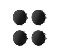 TECART Copricerchi, 4 pezzi, adatti per BMW MINI Coope, coprimozzo universale, impermeabile, antipolvere, in ABS, accessori per auto (OD 56 mm, ID 54 mm), colore nero