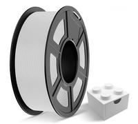 TECBEARS Filamento PL 1.75 mm 1KG Bianco crema, Forte e resistente Filamento PLA Plus per Stampante 3D, Precisione Dimensionale +/- 0,02mm