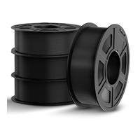 TECBEARS Filamento PLA Bundle 1.75mm Nero 4KG, Filamento per Stampante 3D, Precisione Dimensionale +/- 0.02mm, Filamento per La Maggior Parte delle Stampanti 3D FDM