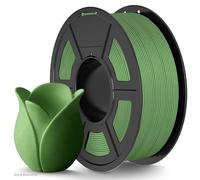 TECBEARS Filamento PLA Matte 1.75mm Oliva 1KG, Filamento per Stampante 3D Matte PLA, Superficie Opaca Alta Velocità 30-600 mm/s, Neatly Wound Filamento Precisione Dimensionale +/- 0.02 mm