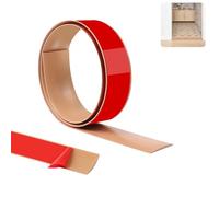 TECDW Strisce di Transizione Pavimento in PVC,Strisce Autoadesive Pavimento Per Porte Adatte Per Transizioni Graduali e Copertura Dei Giunti Tra Pavimenti in Laminato,Moquette,Piastrelle in Ceramica