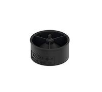 TECE 660015 drainline - Sifone, Superpiatto, antiodore e anti parassiti, Nero, 2.4 cm altezza, 4.8 cm diametro