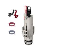 TECE 9820223 - Valvola di scarico A2 per cassetta di scarico WC standard, con valvola di scarico, set valvola e leva di comando, multicolore