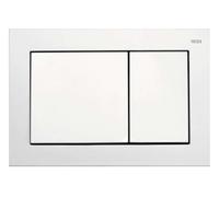 TECE Base piastra di azionamento WC, tecnologia a due volumi, 1 pezzo, bianco, 9.240.700