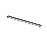 Bac à carrelage TECEdrainline "plate" pour receveurs de douche droits, 700mm, poli, 600770, 600770