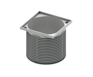 TECE drainpoint S telaio della griglia in plastica, 100 mm, senza griglia, 3660018, drainpoint S [Canaline Doccia e Scarichi Bagno > Accessori per Canaline Doccia e Scarichi Bagno]