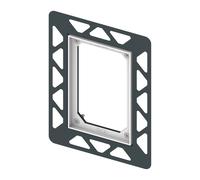 TECEfilo Cadre dencastrement, pour montage en surface, 9242042, 9242042, Colorazione: Nero
