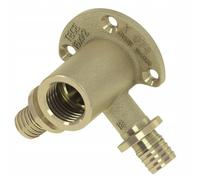 TECE Flex Fittings ottone 16/20/25/32 DVGW tubo composito angolo disco a parete