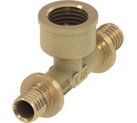 TECEflex Té femelle, laiton standard, 769525, 769525, Versione: 25 x filettatura femmina (RP) 3/4" x 25