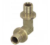 TECEflex raccord coudé, 90°, laiton standard, 767032, 767032, Versione: 32 x 32