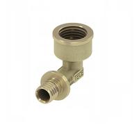 TECEflex Manchon de transition coudé, laiton standard, 768032, 768032, Versione: Dimensione 32 x filettatura interna (RP) 1"