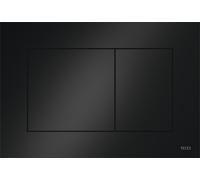 TECEnow plaque de commande WC pour technique à deux quantités, 9240403, 9240403, Colorazione: nero