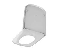 Sedile WC TECEone con rivestimento, bianco