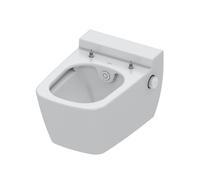 Tece TECEone - WC sospeso con doccetta bidet, Rimless, bianco 9700200