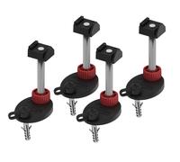 TECE Pieds de montage TECEdrainline, insonorisé, 92-139mm, 660003, 660003