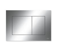 Piastra di spinta per WC TECEnow per tecnologia a doppio scarico, 92404, Colorazione: Cromo lucido - 9240401