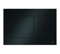 TECEnow plaque de commande WC pour technique à deux quantités, 9240403, 9240403, Colorazione: nero