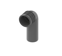 TECE profil gomito di collegamento WC 90° - DN 90/90, 9820315, profil nero [Elementi ad Incasso > Accessori per Elementi Incasso]