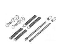 TECE set prolunga (12 cm) per piastra di azionamento WC Planus/Ambia/Base/loop/square, 9820030, [Placche di Scarico > Accessori per Placche di Scarico]