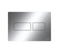 Plaque de poussée TECE WC TECEsolid, en acier inoxydable, pour la technologie à double chasse d'eau, 9240431, 9240431, Colorazione: Cromo lucido
