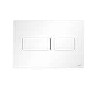 Plaque de poussée TECE WC TECEsolid, en acier inoxydable, pour la technologie à double chasse d'eau, 9240433, 9240433, Colorazione: bianco opaco