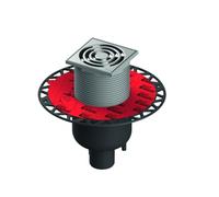 TECE TECEdrainpoint S 130 Set dévacuation, Vertical, avec Bride universelle Seal System, 3601300, 3601300