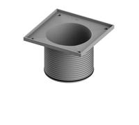 TECE TECEdrainpoint S Cadre de Grille Plastique, 150mm, Sans Grille, 3660019, 3660019